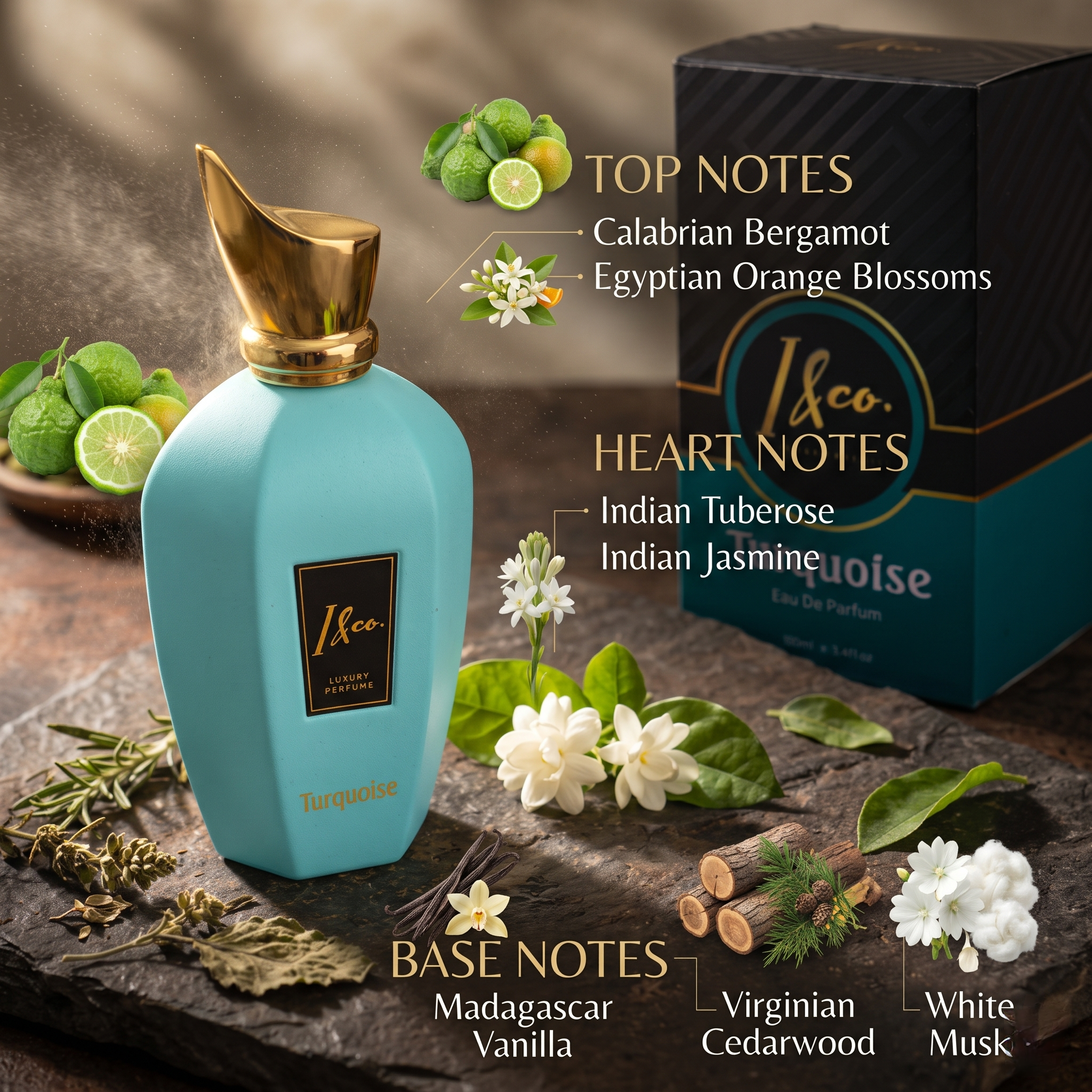 TURQUOISE PERFUME FOR UNISEX